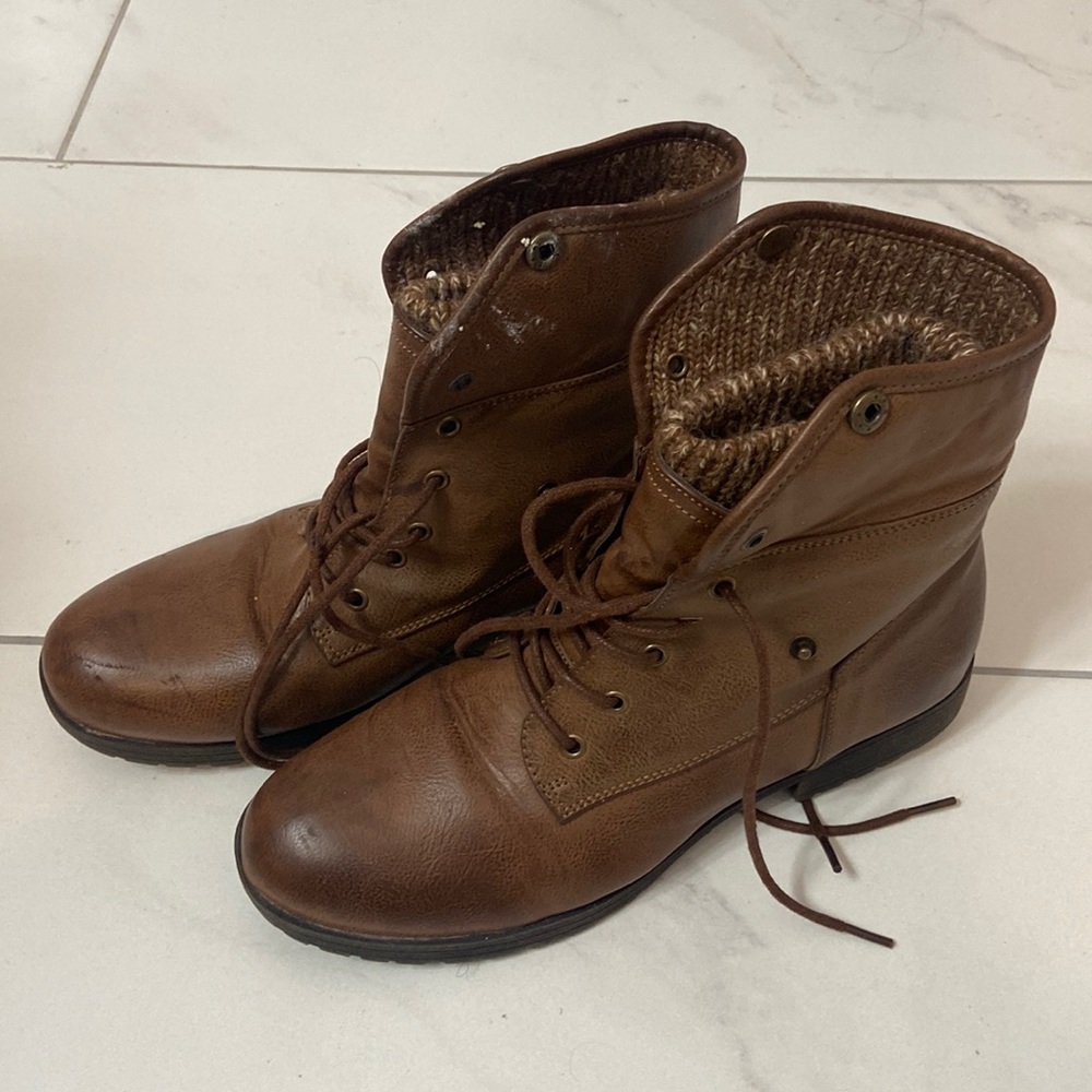 Brown Boots w/Soft inside